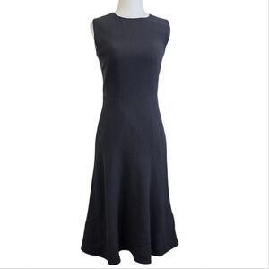 Jigsaw Wool blend flare A-line Mid length dress